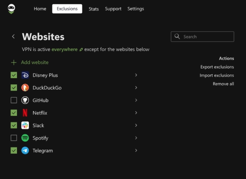 Бесплатная версия AdGuard VPN